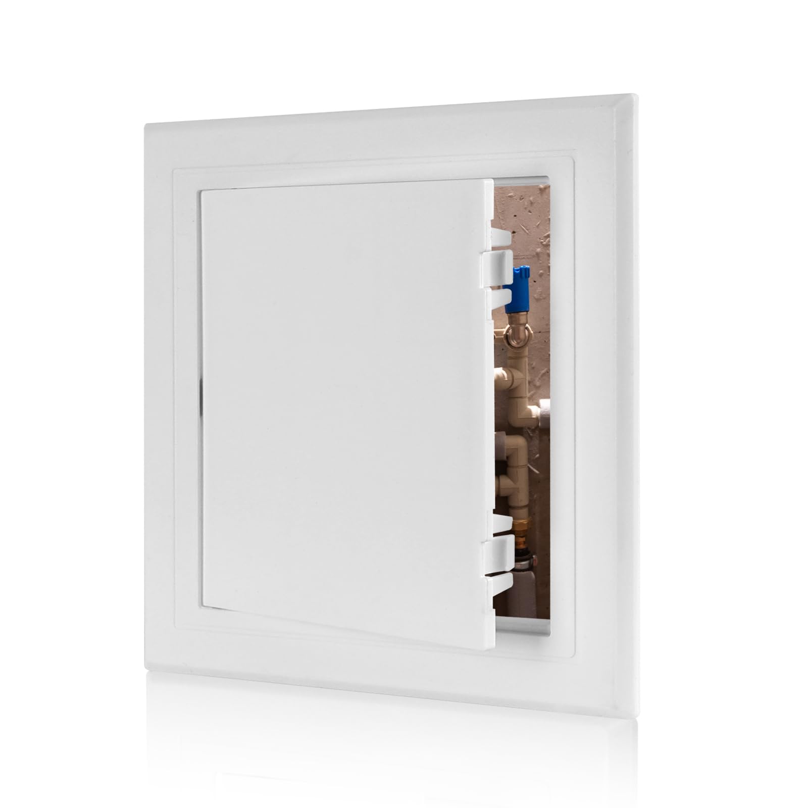 KitchenRaku Access Panel 145x145 mm- Paintable Easy Access Doors with Hidden Hinges