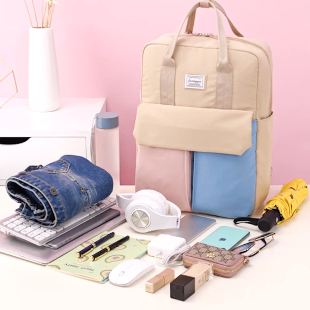 FUXINGYAO Zaino Uomo,Multifunzione Impermeabile 15.6 Pollici Borsa Zaino Donna Zaino PC Portatili Zaino Scuola Zaino Trekking Zaino Lavoro Uomo Viaggio
