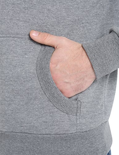 Lower East Le230, Felpa con Cappuccio Uomo, Grigio...