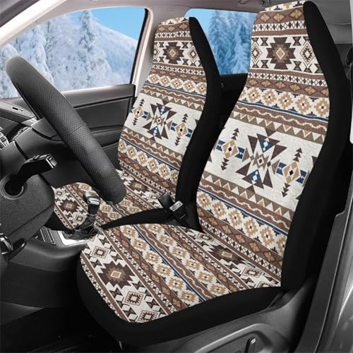 Housse de siege auto Navajo 52x138cm pour les sieges avant de voiture et camion