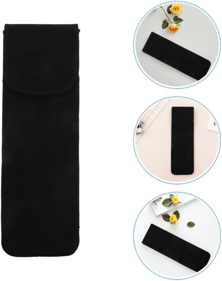 LIFKOME 2pcs Heat Resistant Neoprene Hair Tool Storage Case for Curling Irons and Straighteners, Multifunctional Hair Styling Organizer Bag for Home and Salon Use