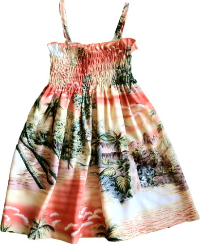 RJC Baby Girls Paradise Island Surf Elastic Tube Top Sundress