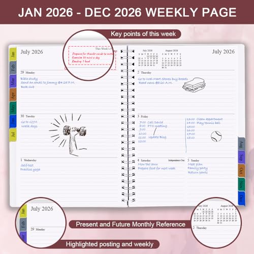 Save 50% on 2026 Weekly & Monthly Planner, Now $3.99