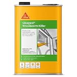 Sika Sikagard Woodworm Killer – Eradicates Woodworm and Protects Against Re-Infestation – Fast-Drying – Non-Flammable – Clear – 5 Litre