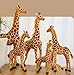 champracer Großes Giraffe Plüschtier, Giraffe Kuscheltier Groß Stehend Riesen Stofftier Puppe Deko Geschenk Kinder Spielzeug Braun Gelb (80cm)
