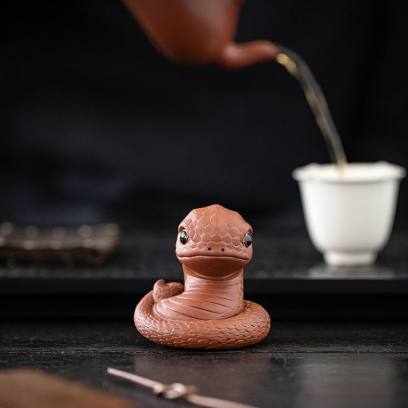 Amazon.com | Chinese Zisha Snake Tea Pet, Ceramic Tea Pet