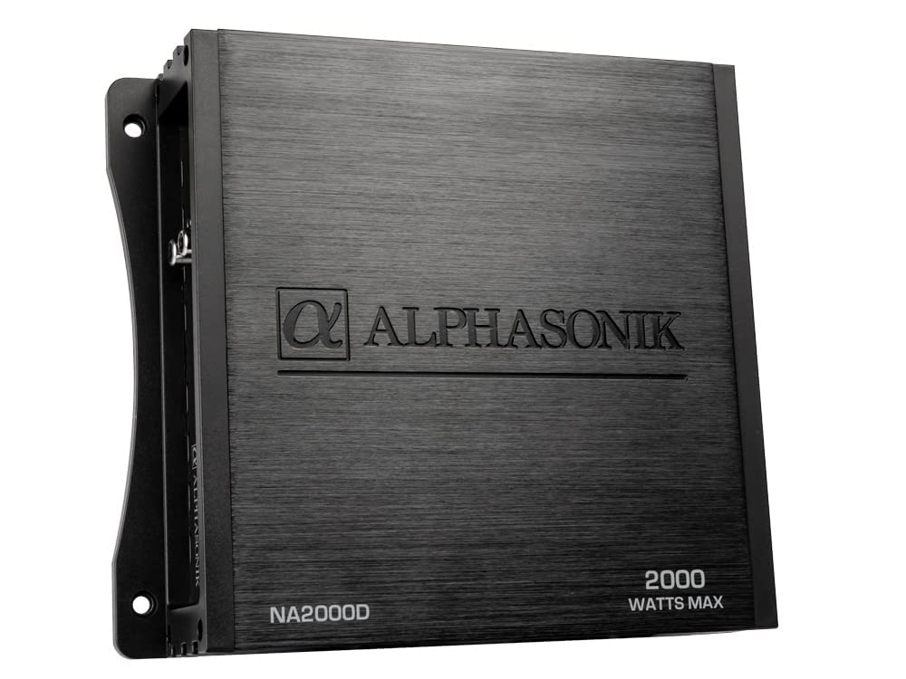 Buy Alphasonik NA2000D Neuron Series 2000 Watts Max Monoblock Car Amp