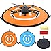 Homga Drones Landing Pad Universal Waterproof D 75cm/30'' Portable Foldable Landing Pads for RC Drones Helicopter, PVB Drones, DJI Mavic Pro Phantom 2/3/4/ Pro, Antel Robotic, 3DR Solo (Landing pad), Yellow, Homga1010