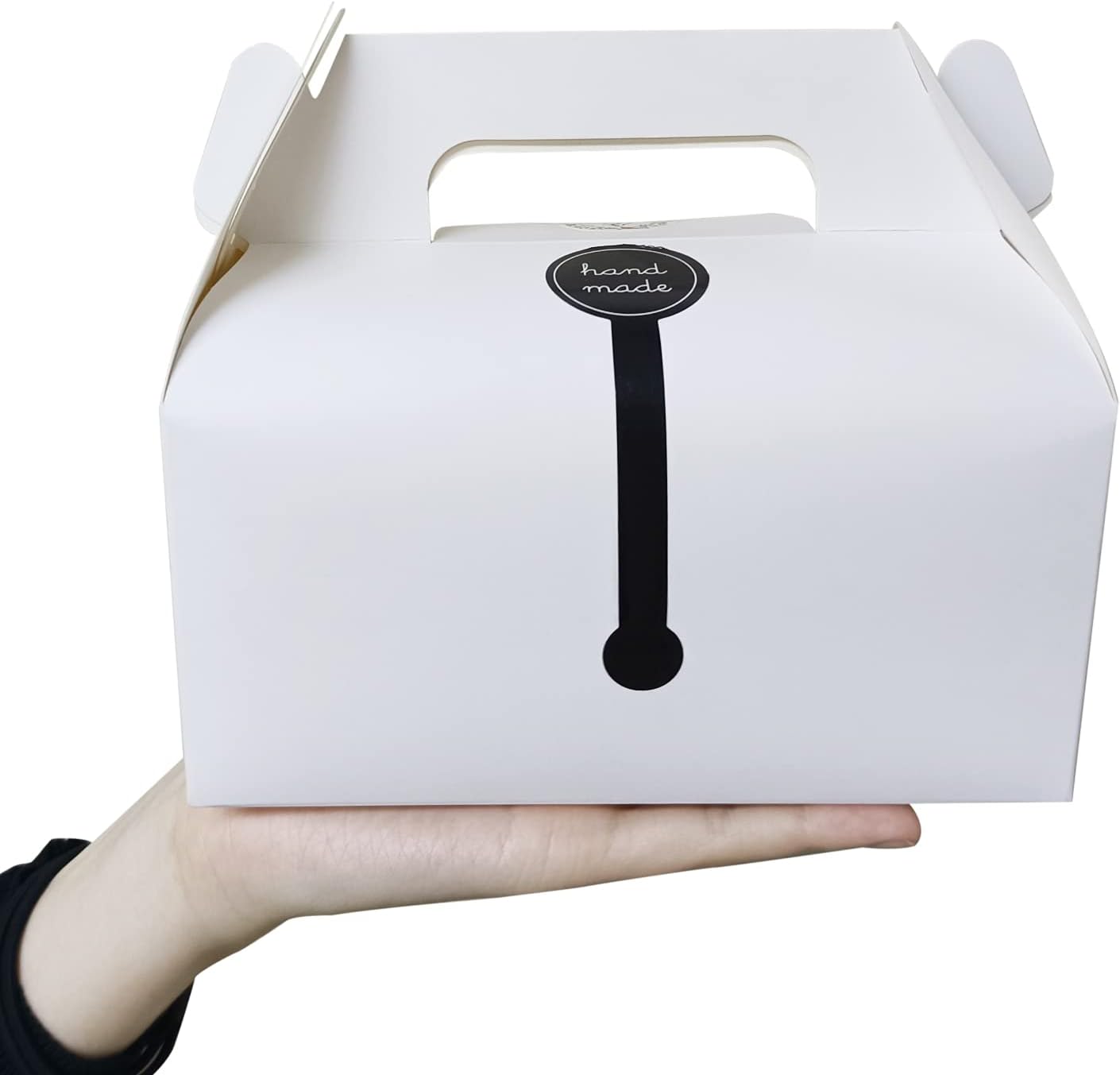 24 Geschenkboxen Natur + Adventssticker - DIY Adventskalender Bastelset