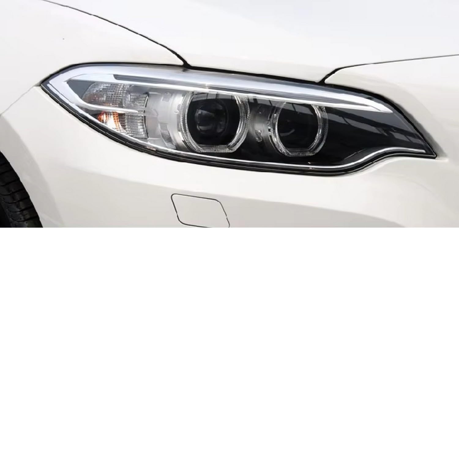 Autocollant phare teinté noir pour rouler stylé en BMW Série 2 F22 F23