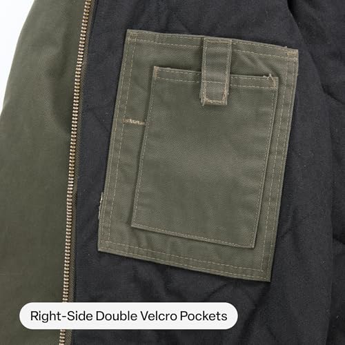 Berne Men's Heartland Washed Duck Hooded Work Jacket4