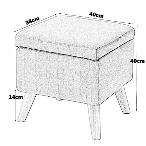 Tabouret de chaussures CHEWYNP pour aménager une entrée ordonnée avec assise en éponge confortable