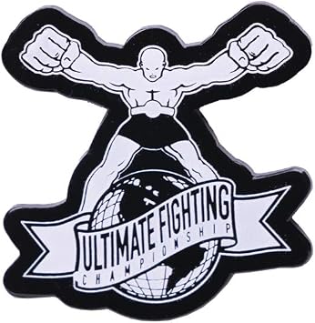 PSG UFC Lapel Pin Ultiman Blackout, Small