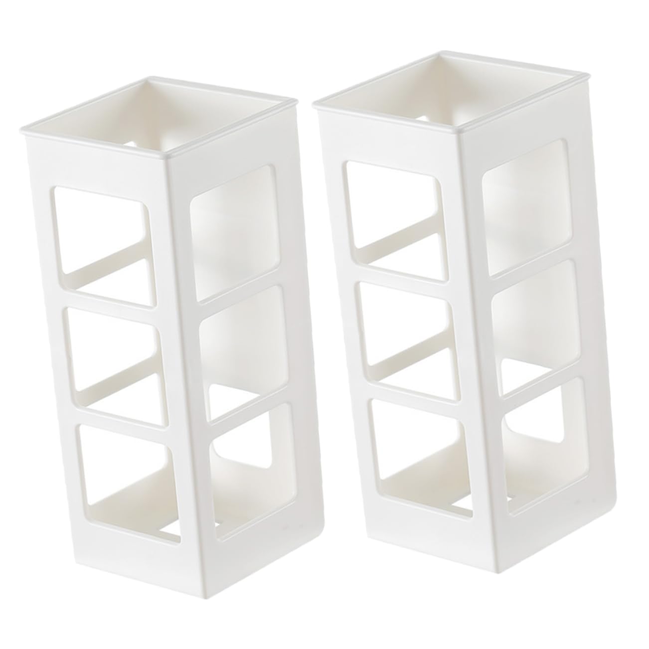 Alipis Wall Hair Tool Organizer 2pcs Hair Tool Storage Boxes Blow Dryer Holder Shelf Trays for Organizing