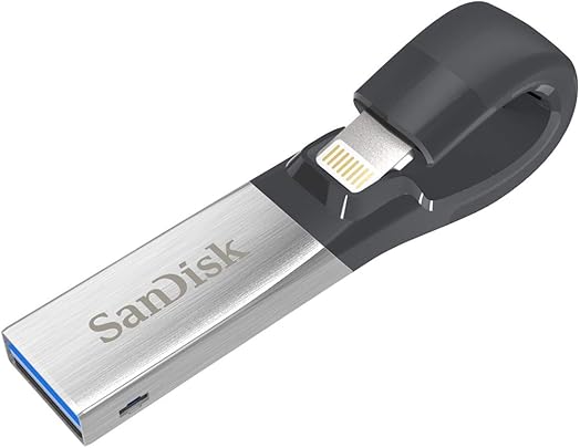 SanDisk iXpand Cl  USB double connectique pour sauvegarde iPhone iPad SanDisk iXpand Cl  USB double connectique pour sauvegarde iPhone iPad
