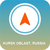 Kursk Oblast, Rusia GPS