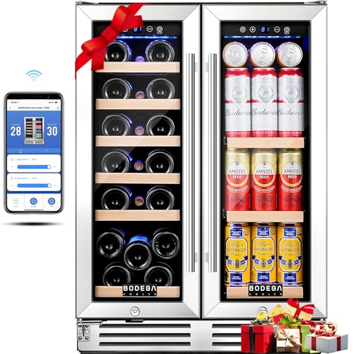 BODEGA 24 Inch Dual Zone Wine Fridge