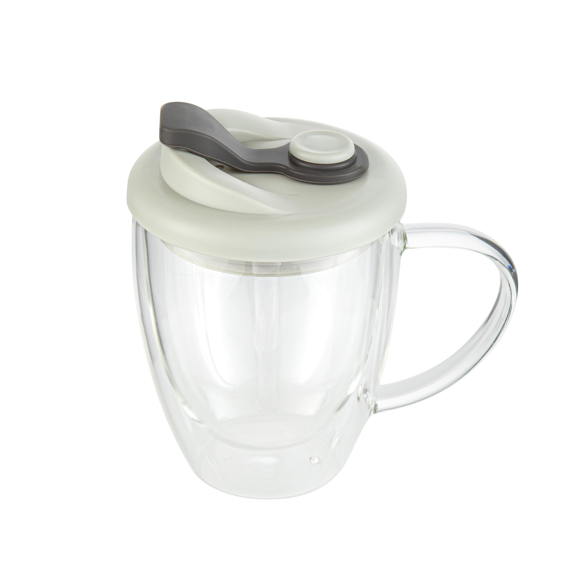 Restaurantware - Forma Professional 11 8 Ounce Insulated Travel Mug With Handle 1 Double Wall Coffee Mug -