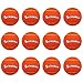 SCIROKKO Tennis Balls for Dogs - Squeaky Bouncy Ball Toys 2.5 inches 12 Pack for Indoor Playing and Outdoor Interactive Fetch Training