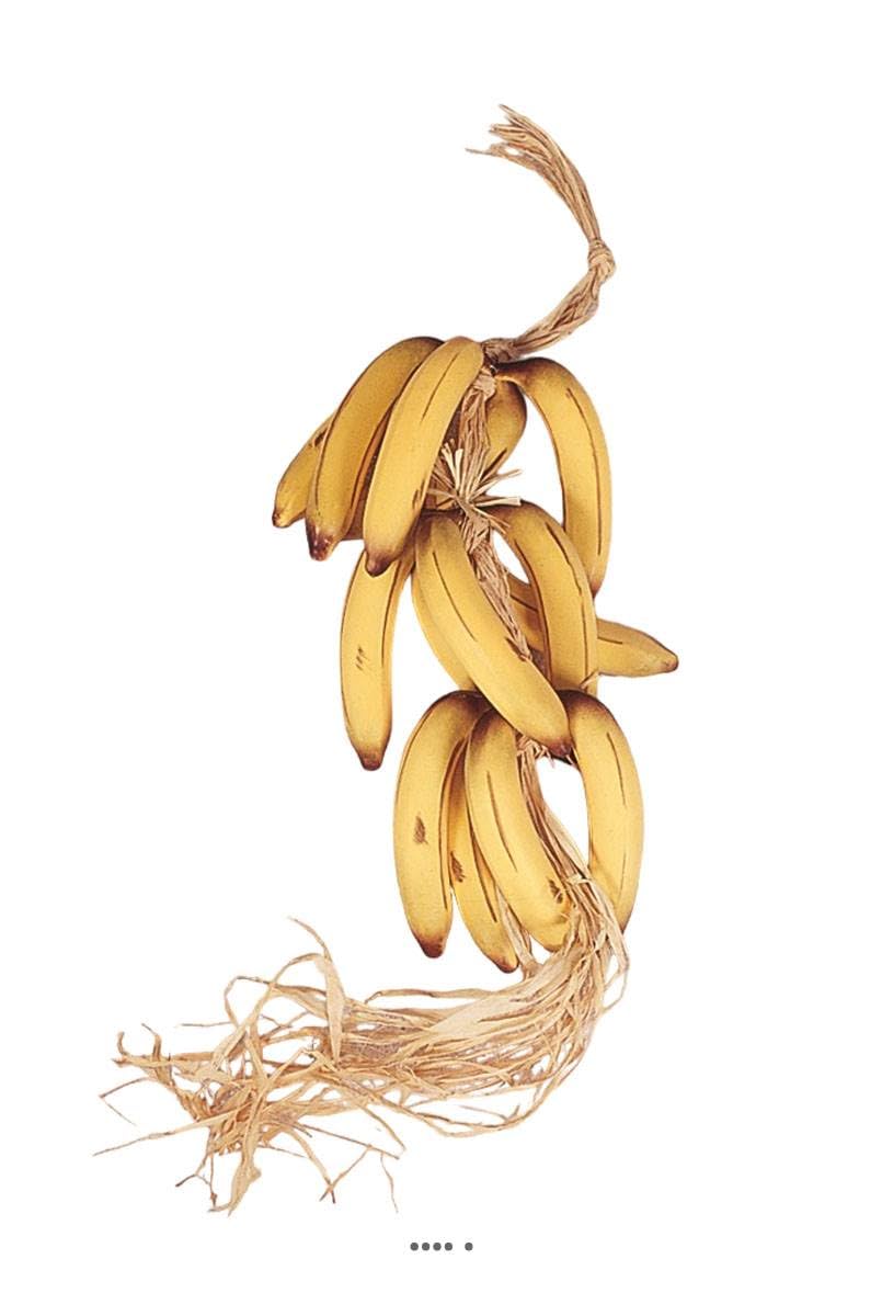 Regime Di 15 banane artificiali in plastica soffiato L 60 cm