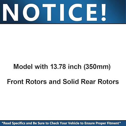 Miniatura 2 de Detroit Axle - Kit de frenos para Nissan Armada 2012-2014, 2011-2015 Titan perforado y ranurado Rotores de freno de cerámica de repuesto delantero y