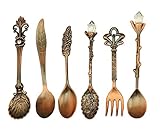 HENGRUI Cuchara Pequeña Creativa Serie de Vajilla de Palaci