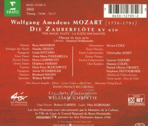 Miniatura 2 de Mozart Die Zauberflöte