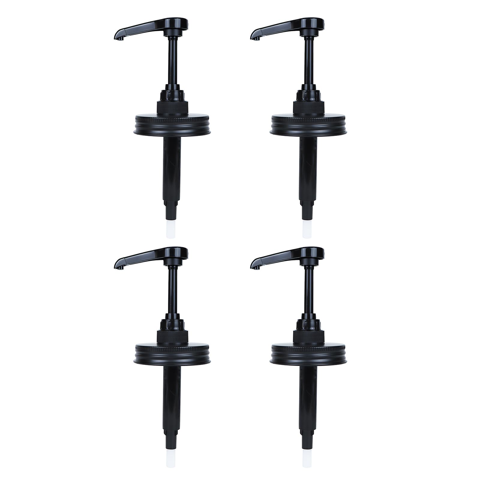 Msioytog Dispenser Pumps for Jams Syrup Sauce and Salad Dressing with Accurate Dosing Home Restaurant Supplies Salad Dispenser