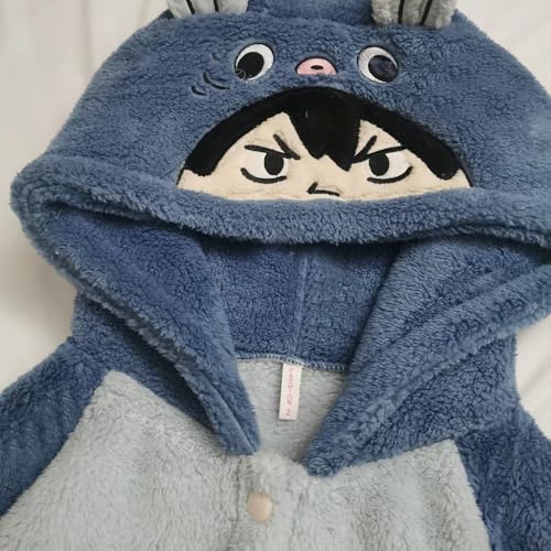 Kozume Kenma Plush Pajamas Unisex Tobio Kageyama Soft Fluffy Fleece Nightwear Tsukishima Kei Cosplay Casual Loungewear2