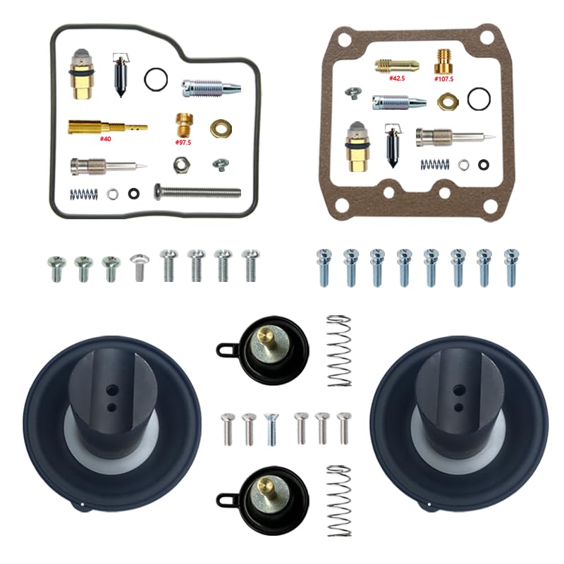 MARAUDER VZ800 kit di riparazione carburatore moto 1997-2004 VZ 800 kit di ricostruzione carburatore (kit di riparazione, aircut, stantuffo)