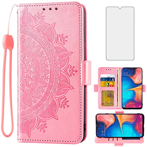 Coque portefeuille Samsung Galaxy A20 A30 avec dragonne pour vos sorties