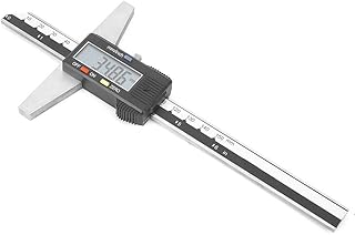 Digital Depth Gauge, 0-150mm 0.01mm Stainless Steel Vernier Caliper, Digital Depth Vernier Caliper Gauge Measuring Tool, Electronic Vernier