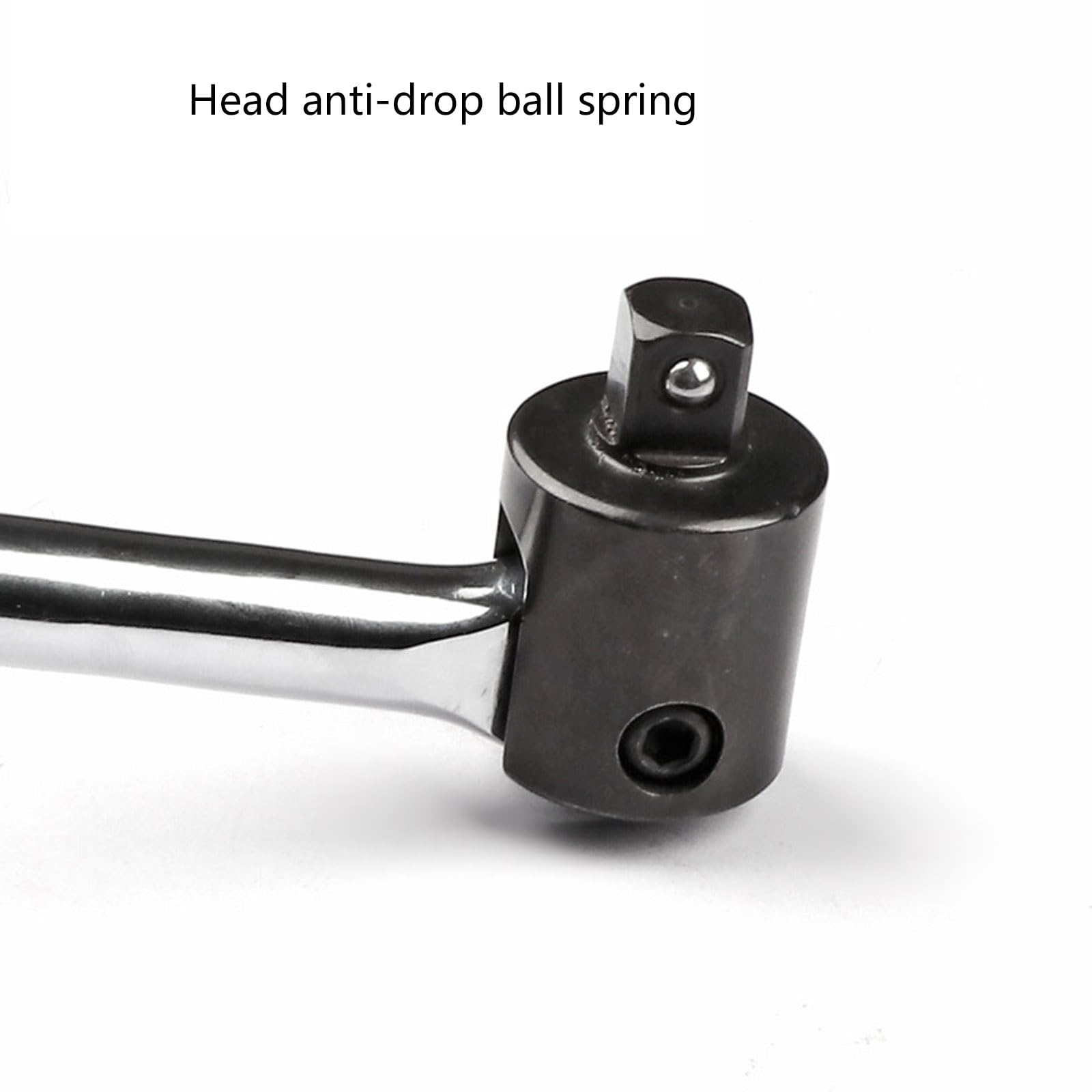 Llave de vaso flexible con diseño de bola con resorte para reparaciones automotrices fáciles, agarre ajustable, cromo vanadio duradero, herramienta esencial para mecánicos y entusiastas del bricolaje