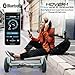 Hover-1 Titan Electric Hoverboard | 8MPH Top Speed, 8 Mile Range, 5HR Full-Charge, Built-In Bluetooth Speaker, Rider Modes: Beginner to Expert Self Balancing Hoverboard
