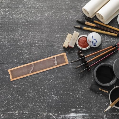 Pinceau de calligraphie protégé : étui bois compact CALLARON - 5