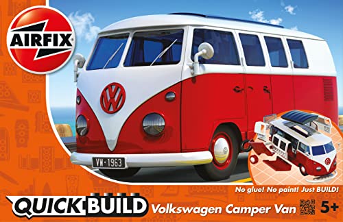 Kit de Modelo de Auto VW Camper Van Airfix Quickbuild miniatura 6