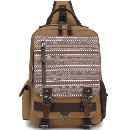 Image of Leaper Messenger Bag Water-Resistant Sling Bag Cross Body Bag Shoulder Bag