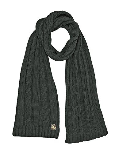 Cable Knit Newsboy Cabbie Hat & Scarf Matching Set2