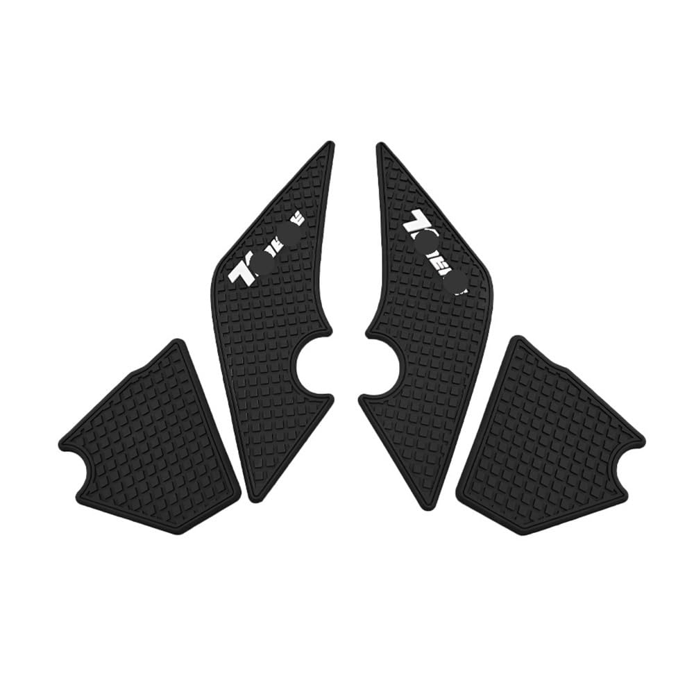 Protège Réservoir pour Tenere 700 Rally XTZ Antidérapant Noir Pad Latéral Moto