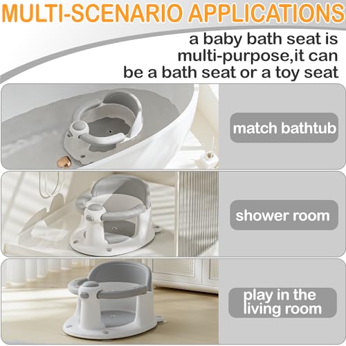 Bolloco YD-998 Baby Bath Seat, Baby Bath Must-Have For 6 Months And Up, Baby Bath Tub Seat thumb #2