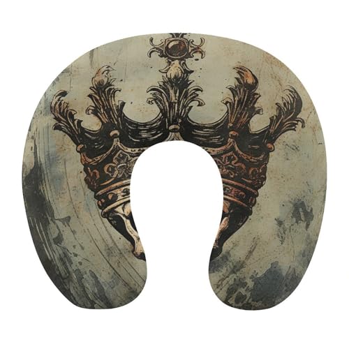Almohada de espuma viscoelástica para cuello tamaño único