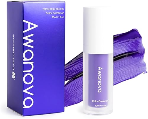 Corrector de color, Potenciador de blanqueamiento de dientes, Gel blanqueador de dientes púrpura, Corrección de color, Corrector de color, Corrector