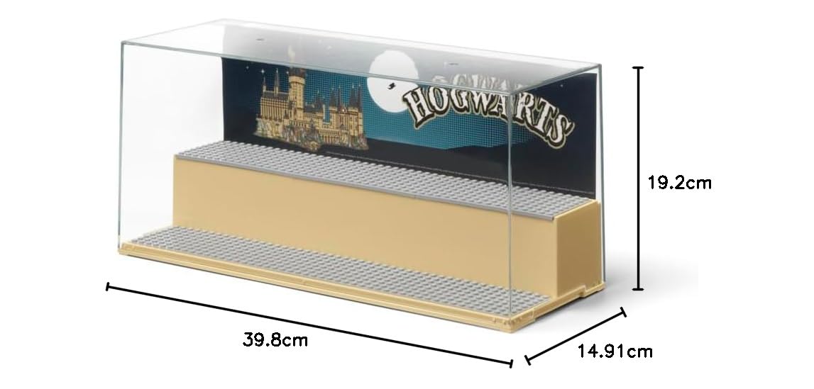 Amazon.co.jp: Legoプレイ&ディスプレイケース、グレーの