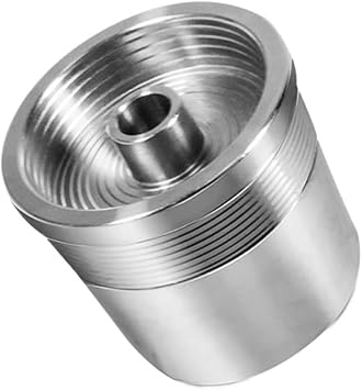 Stainless Steel Reusable Coffee Filter Support Refillable Capsules Cup Pod,Compatible For ILLY,Y3 Y3.2 Y5 Y1.1 X8 X9Mahine(1pcs+ti)