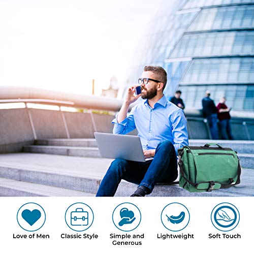 ImpecGear 16.5" 17" Inches Expandable Laptop Case Briefcase Messenger Bag Computer Bag3