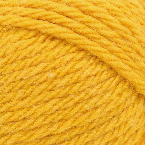 Image of Lion Brand Yarn, Hue + Me Chunky Yarn for Crocheting, Knitting, and Crafts, Sunflower, 1 Pack
