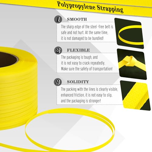 Ivonney PACKING STRAPS Poly Strapping, Packaging Banding Strap thumb #1
