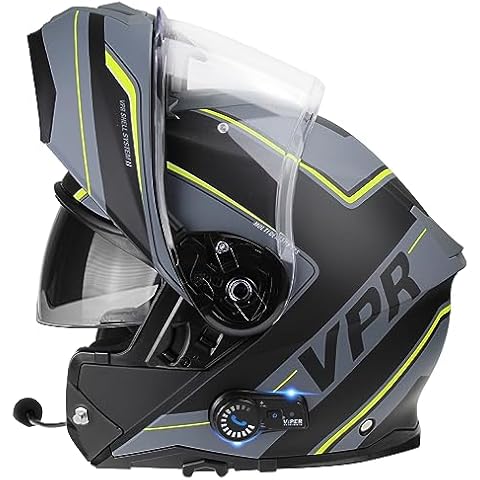 ViPER RSV191 Bluetooth Flip-Up Motorcycle Helmet Cover
