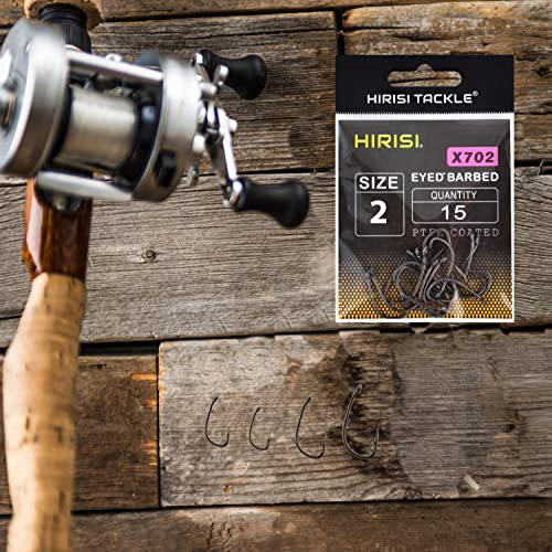 Hirisi X702 - Ami da pesca con ardiglione, misura