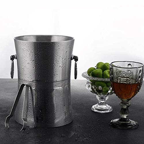 Bar Herramientas barware Vino cóctel Cerveza Herramientas Kits Acero Inoxidable champán Barril Cerveza Barril Grueso Cubo de Hielo Botella de Vino (16 cm)